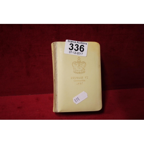 336 - CORONATION BIBLE