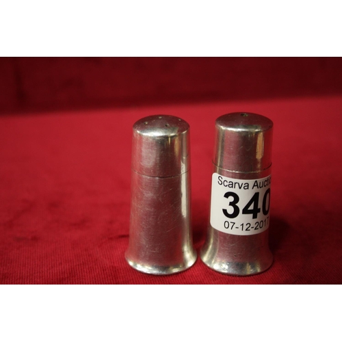 340 - MILITARY SALT & PEPPER