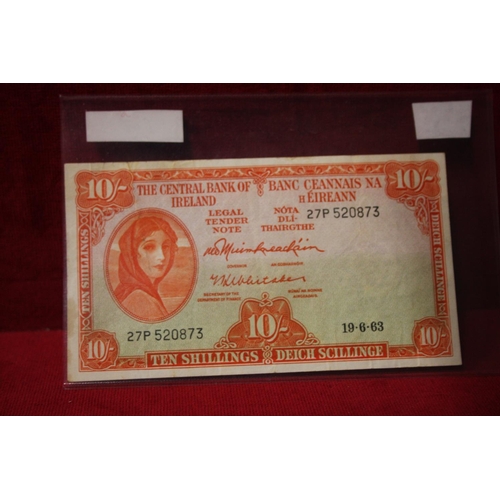 341 - LADY LAVERY 10 SHILLING NOTE