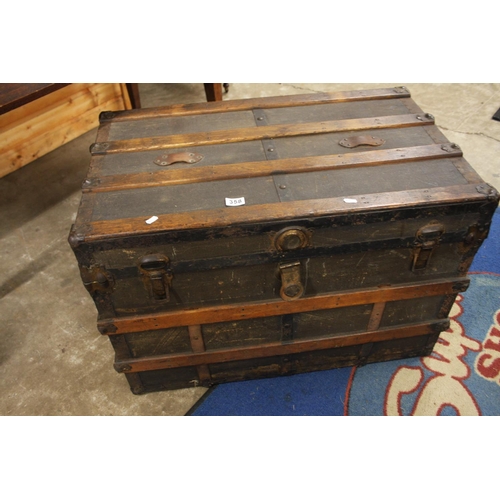 358 - LARGE TRAVEL TRUNK