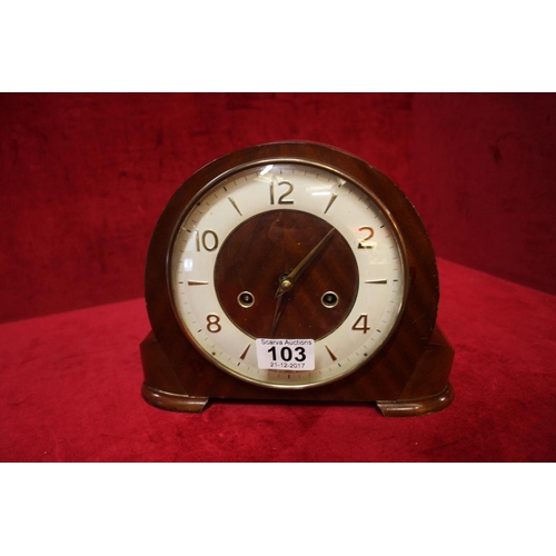 103 - SMITHS MANTLE CLOCK