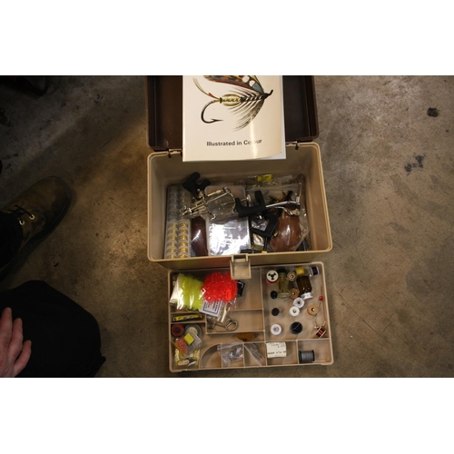 143 - BOX OF FISHING TACKLE