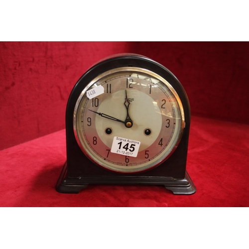 145 - SMITHS BAKELITE CLOCK