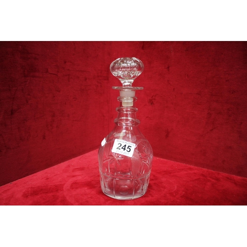 245 - GEORGE III DECANTER