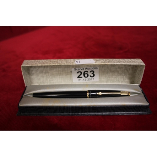 263 - PARKER FOUNTAIN PEN