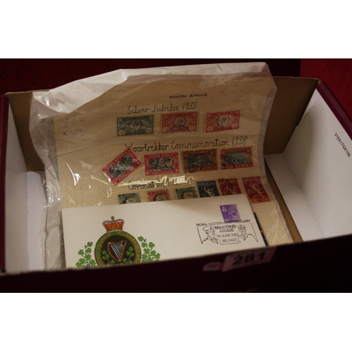 281 - RUC STAMP SET PLUS OTHERS