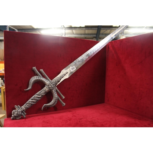 284 - HEAVY ORNAMENTAL SWORD