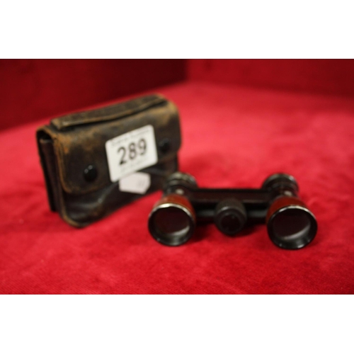 289 - SET OF SMALL BINOCULARS