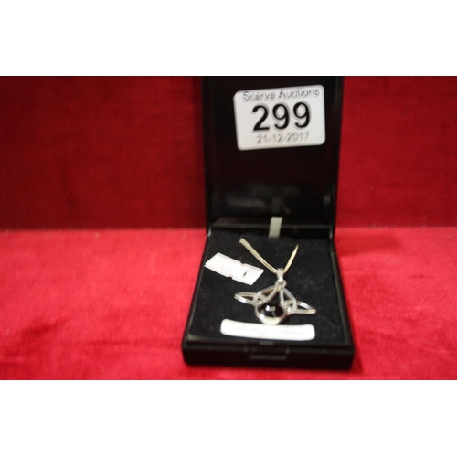 299 - SILVER CELTIC NECKLACE