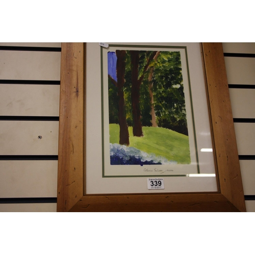 339 - FRAMED PAINTING