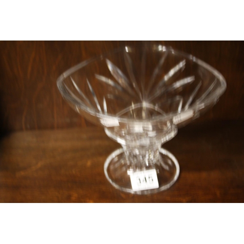 345 - CRYSTAL FRUIT BOWL