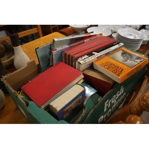 388 - BOX OF BOOKS