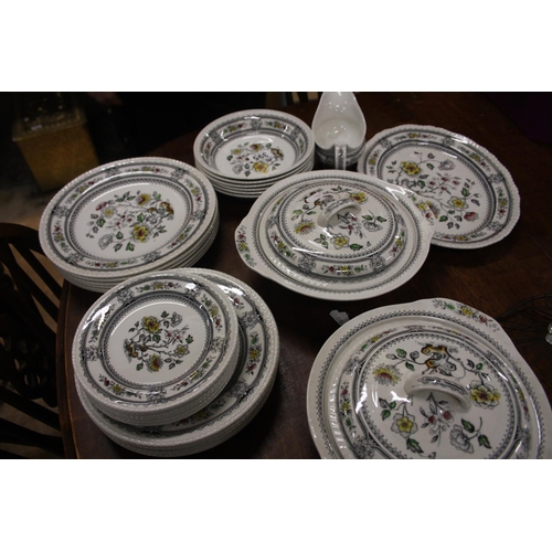 395 - SELECTION OF BURSLEM DINNERWARE