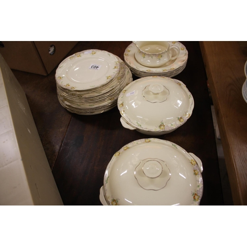 403 - SELECTION OF ALFRED MEEKIN DINNERWARE