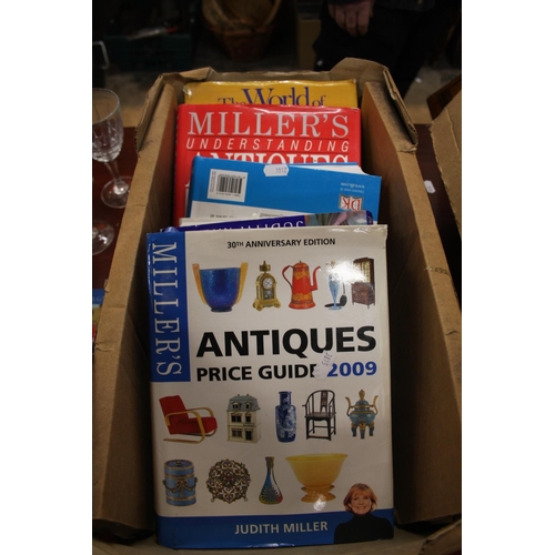 430 - BOX OF ANTIQUES BOOKS