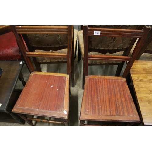 462 - PAIR OF HALL CHAIRS