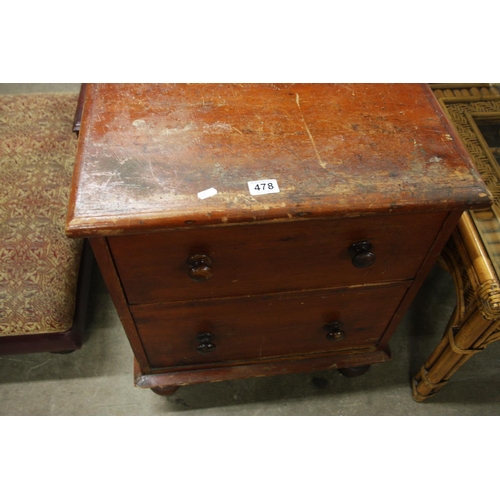 478 - COMMODE CABINET