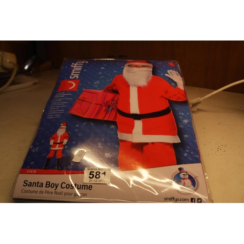 581 - SANTA SUITS X 3