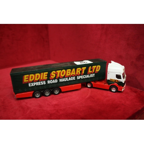 86 - MODEL EDDIE STOBBART LORRY