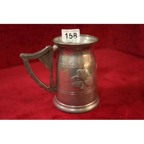 158 - PEWTER MUG