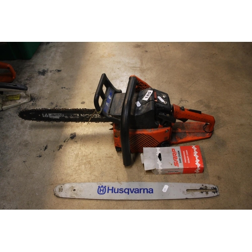 185 - CHAINSAW & PARTS