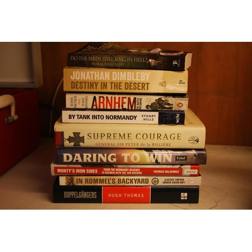 207 - LOT OF MILITARY BOOKS