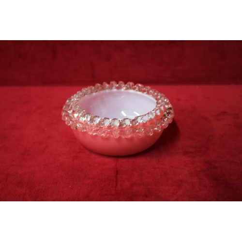 245 - MILK GLASS DISH