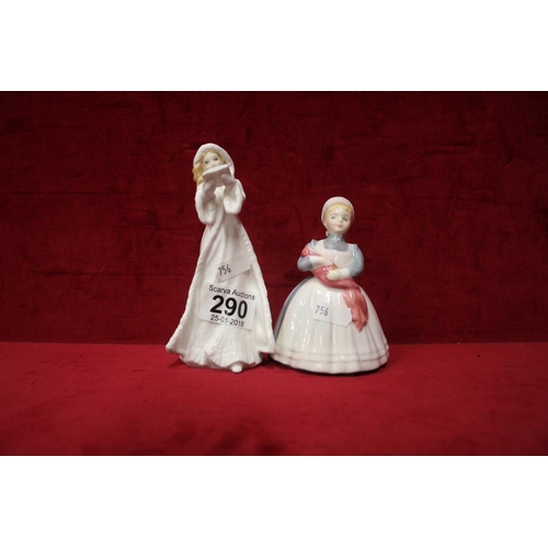 290 - ROYAL DOULTON RAG DOLL PLUS CHRISTMAS CAROLS FIGURINES