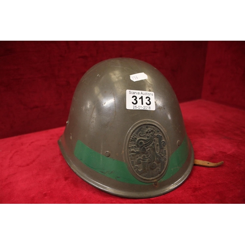 313 - MILITARY HELMET