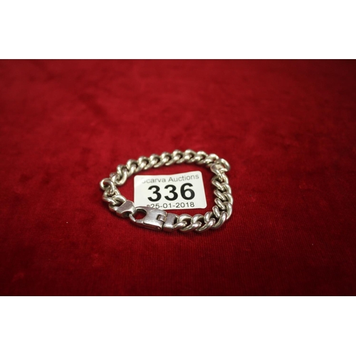 336 - SILVER BRACELET