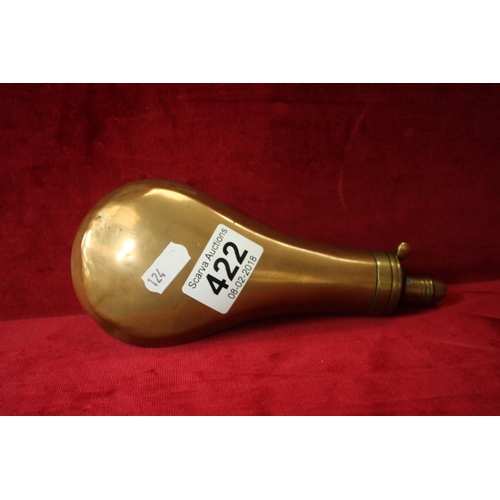 422 - COPPER POWDER FLASK