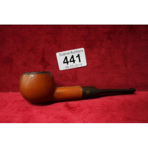 441 - LEATHER MEERSCHAUM LINED PIPE