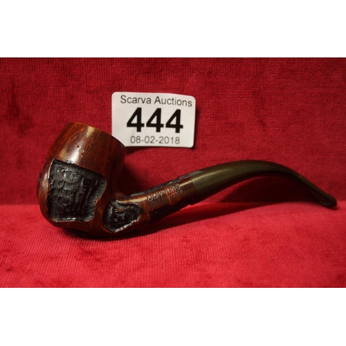 444 - CARVED MEERSCHAUM LINED PIPE