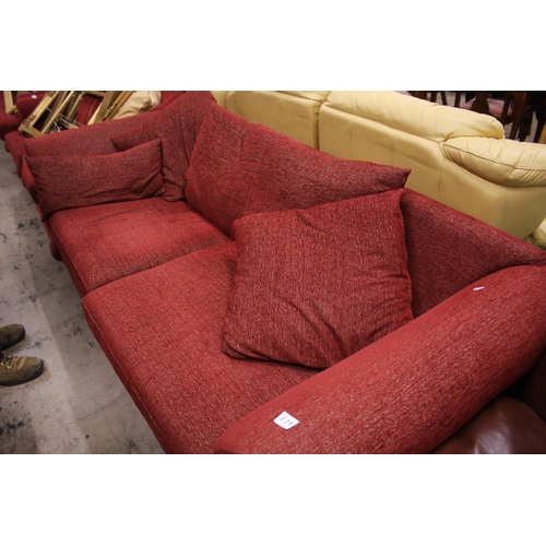 671 - FABRIC 2 SEATER SETTEE