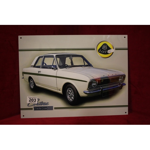 203 - FORD CORTINA SIGN