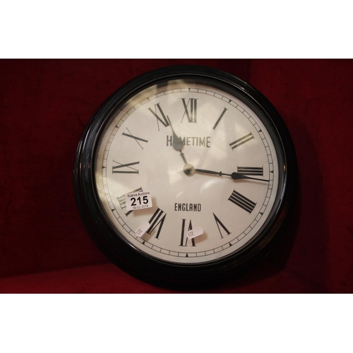 215 - HOME TIME WALL CLOCK