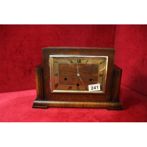 241 - MANTLE CLOCK