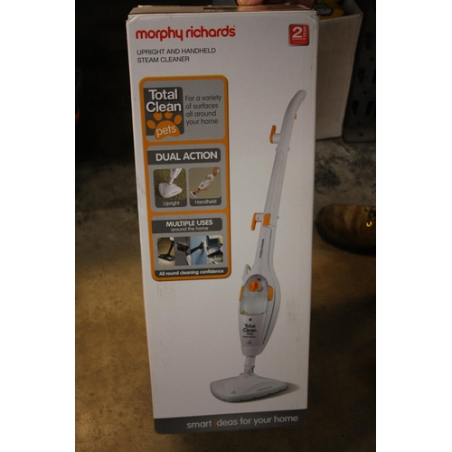 247 - UPRIGHT MORPHY RICHARDS STEAM CLEANER