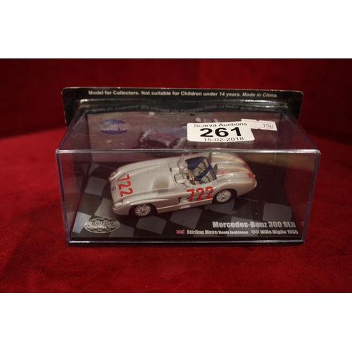 261 - BOXED MERCEDES RACING CAR