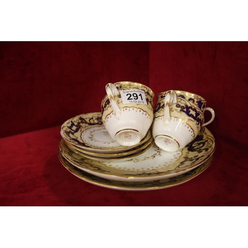 291 - EARLY ENGLISH TEAWARE