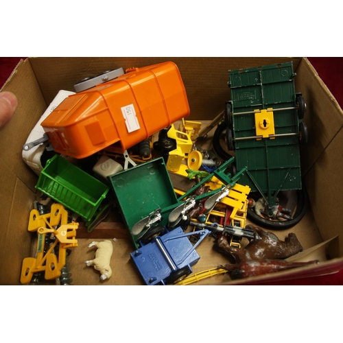 321 - BOX OF MODEL VEHICLES