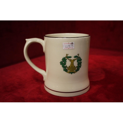 361 - IRISH WADE MILITARY TANKARD