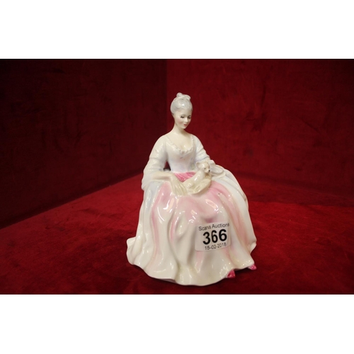 366 - ROYAL DOULTON CHARLOTTE FIGURINE