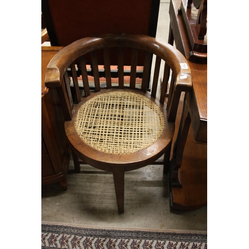 701 - RATTAN TUB CHAIR