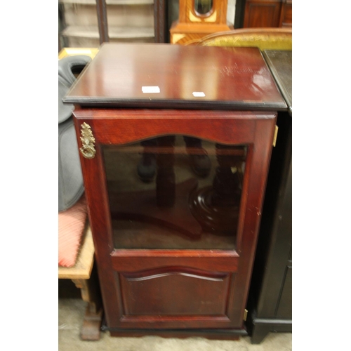 740 - MAHOGANY CABINET