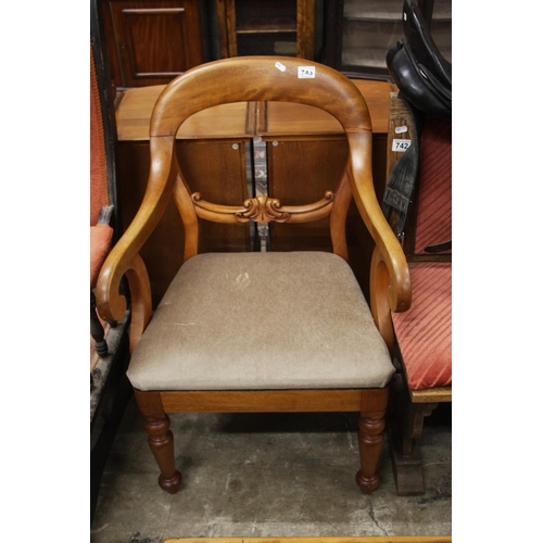 743 - TUB CHAIR