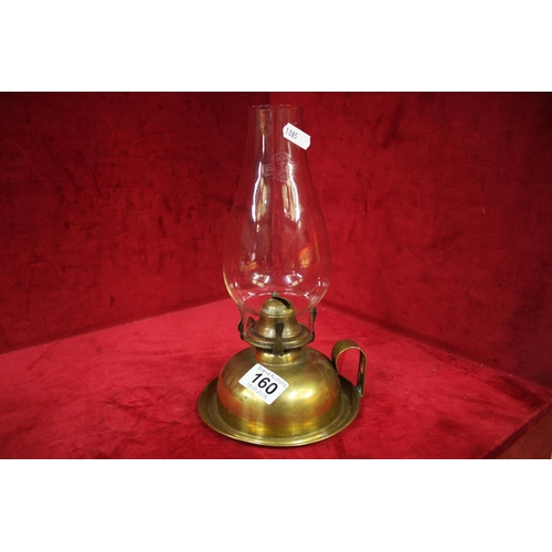 160 - BRASS THUMB LAMP