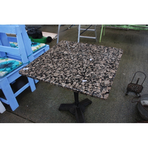 15 - GRANITE TABLE