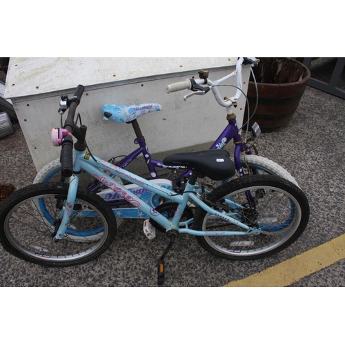 28 - CHILDS BIKES X 2