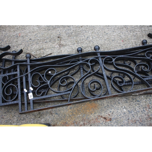 70 - LOT OF METAL RAILINGS